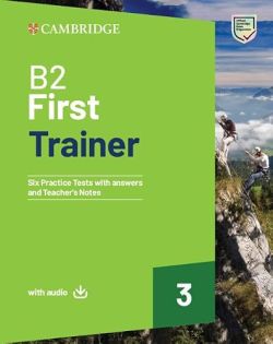 Copertina B2 First Trainer. Student's book with answers. Test & Train mini. Per le Scuole superiori. Con audio