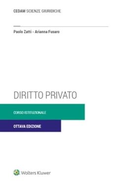 Copertina Diritto privato. Corso istituzionale