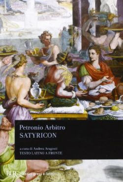 Copertina Satyricon. Testo latino a fronte
