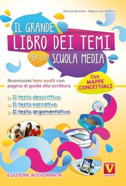 Copertina Il grande libro dei temi per la Scuola media. Nuovissimi temi svolti con pagine di guida alla scrittura