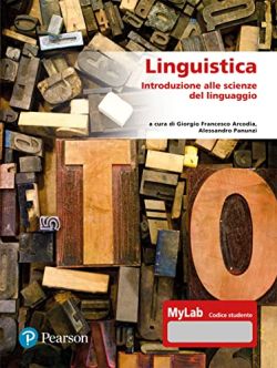 Copertina Linguistica. Introduzione scienze del linguaggio. Ediz. MyLab