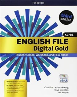 Copertina ENGLISH FILE GOLD A2/B1 PREMIUM