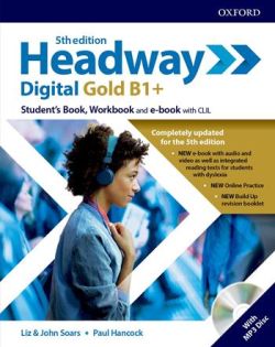 Copertina HEADWAY DIGITAL GOLD B1+ 5TH ED