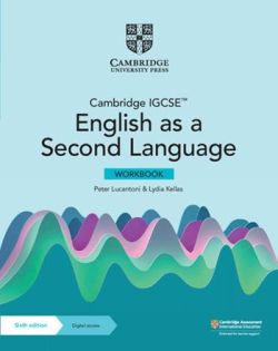 Copertina CAMBRIDGE IGCSE ENGLISH AS A SECOND LANGUAGE 6ED