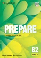 Copertina CAMBRIDGE ENGLISH PREPARE 2ED WB - LEVEL 7