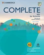 Copertina COMPLETE KEY FOR SCHOOLS 2ED WORKBOOK WITHOUT ANSWERS+DOWNL AUDIO
