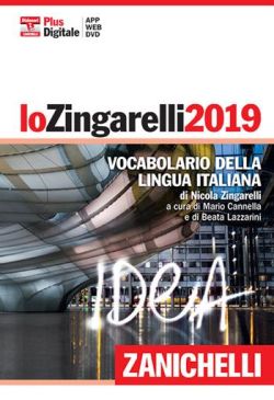 Copertina ZINGARELLI 2019 (LO) - VERSIONE PLUS + DVD