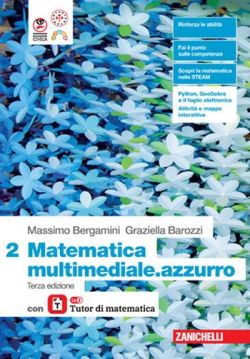 Copertina MATEMATICA MULTIMEDIALE.AZZURRO 3ED. - VOLUME 2 CON LAZ TUTOR (LDM)