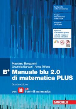 Copertina MANUALE BLU 2.0 DI MATEMATICA 4ED. - CONFEZIONE B PLUS CON TUTOR (LDM)