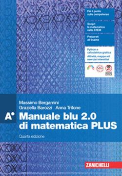 Copertina MANUALE BLU 2.0 DI MATEMATICA 4ED. - CONFEZIONE A PLUS (LDM)