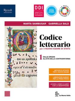Copertina CODICE LETTERARIO 2020 - LIBRO MISTO CON LIBRO DIGITALE