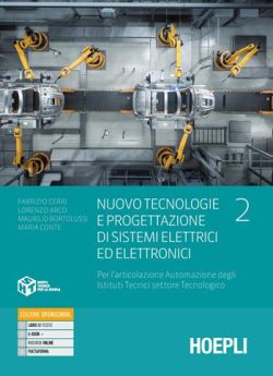 Copertina NUOVO TECNOLOGIE E PROGETTAZIONE DI SISTEMI ELETTRICI ED ELETTRONICI