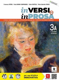 Copertina IN VERSI E IN PROSA 3A