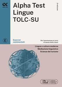 Copertina Alpha Test Lingue TOLC-SU 2026-2027. Esercizi commentati. Con sim...