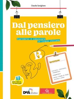 Copertina DAL PENSIERO ALLE PAROLE - VOLUME B SCRITTURA + EBOOK