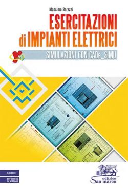 Copertina ESERCITAZIONI DI IMPIANTI ELETTRICI + SOFTWARE DI SETTORE