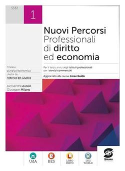 Copertina NUOVI PERCORSI PROFESSIONALI DI DIRITTO ED ECONOMIA 1