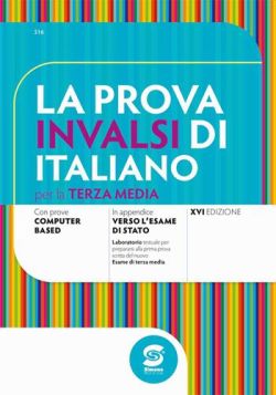 Copertina PROVA INVALSI DI ITALIANO PER LA TERZA MEDIA (LA)