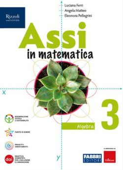 Copertina ASSI IN MATEMATICA ALGEBRA, GEOMETRIA 3, QUADERNO PER GLI ESERCIZI 3