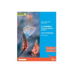 Copertina IL CAMPBELL - SECONDA EDIZIONE AZZURRA - CORSO DI BIOLOGIA - PRIMO BIENNIO