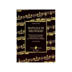 Copertina MANUALE DI SOLFEGGIO